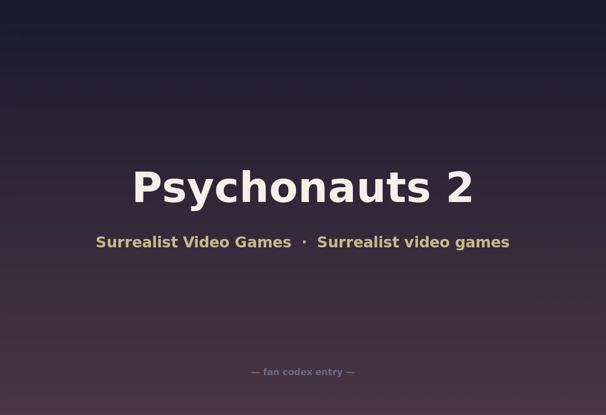 Psychonauts 2
