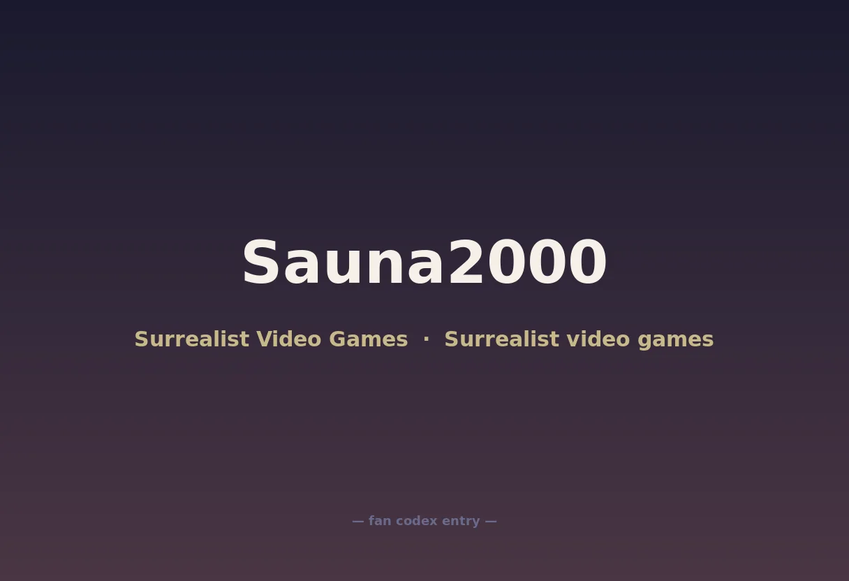 Sauna2000