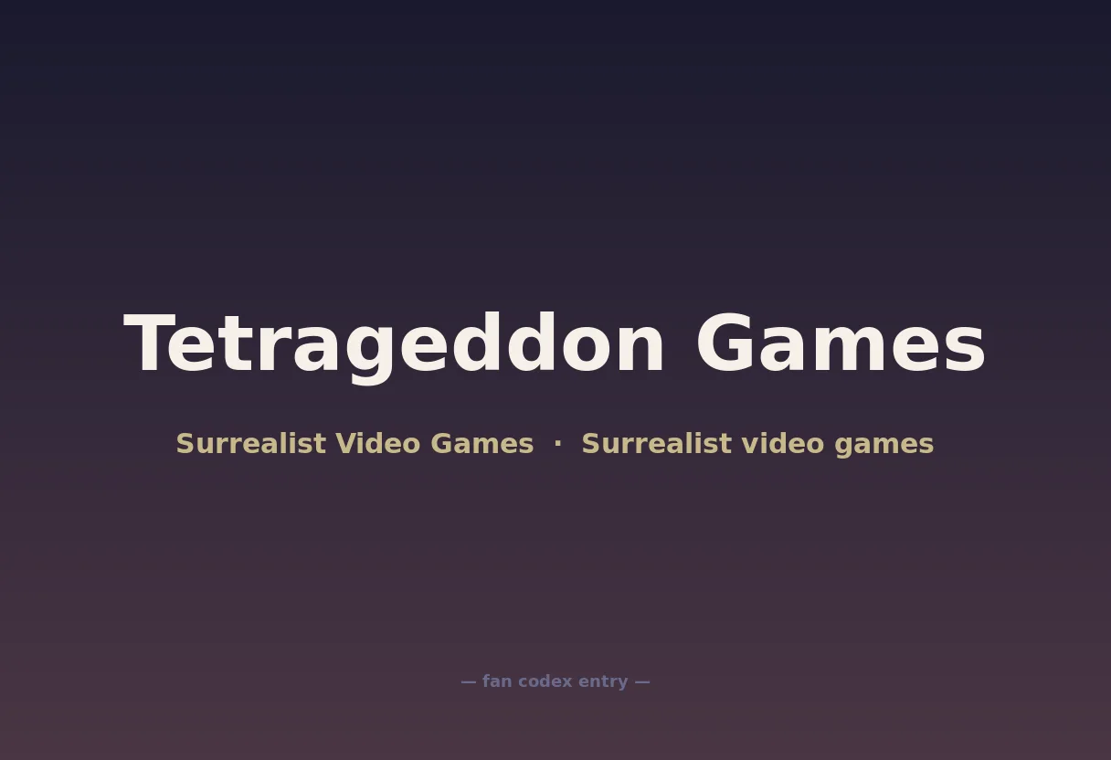 Tetrageddon Games